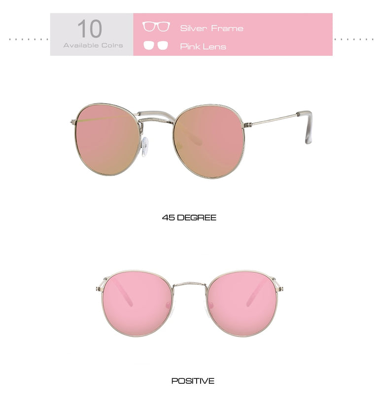 New Brand Designer Vintage Oval Sunglasses