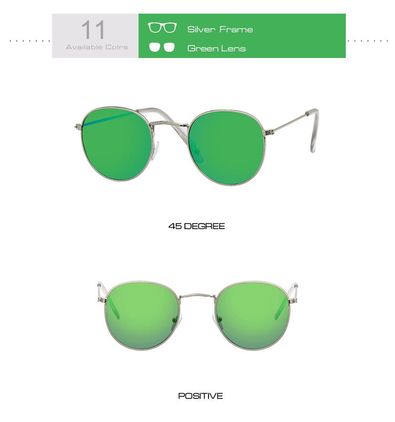 New Brand Designer Vintage Oval Sunglasses