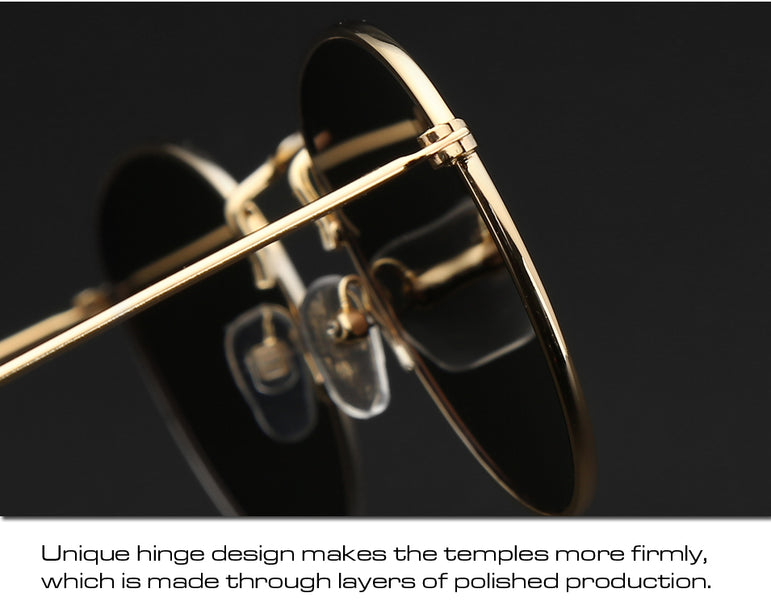 New Brand Designer Vintage Oval Sunglasses