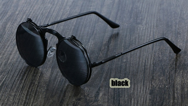 Round Metal Women Style Retro SUNGLASSES