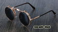 Round Metal Women Style Retro SUNGLASSES