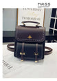 Pu Leather Preppy Women Famous Backpack