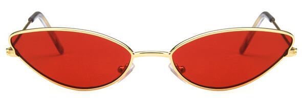 Cat eye Brand Design Metal Frame Sunglasses