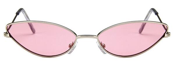 Cat eye Brand Design Metal Frame Sunglasses