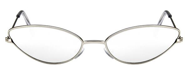 Cat eye Brand Design Metal Frame Sunglasses