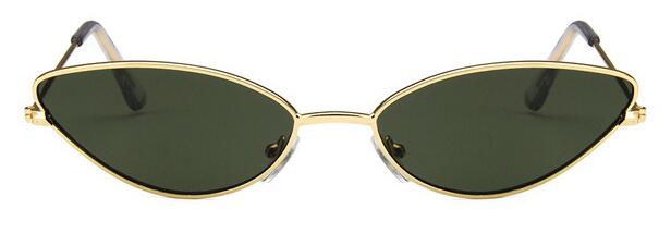 Cat eye Brand Design Metal Frame Sunglasses