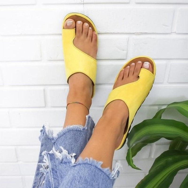 Comfy Platform Flat Sole Women Slippers