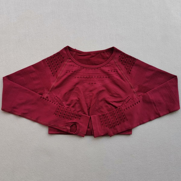 Ombre Seamless Women Sport Suit