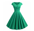 Cute Pink Summer Swing Vintage Dress