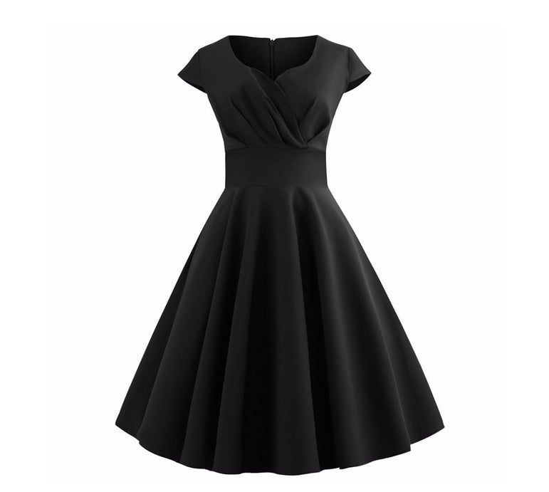 Cute Pink Summer Swing Vintage Dress