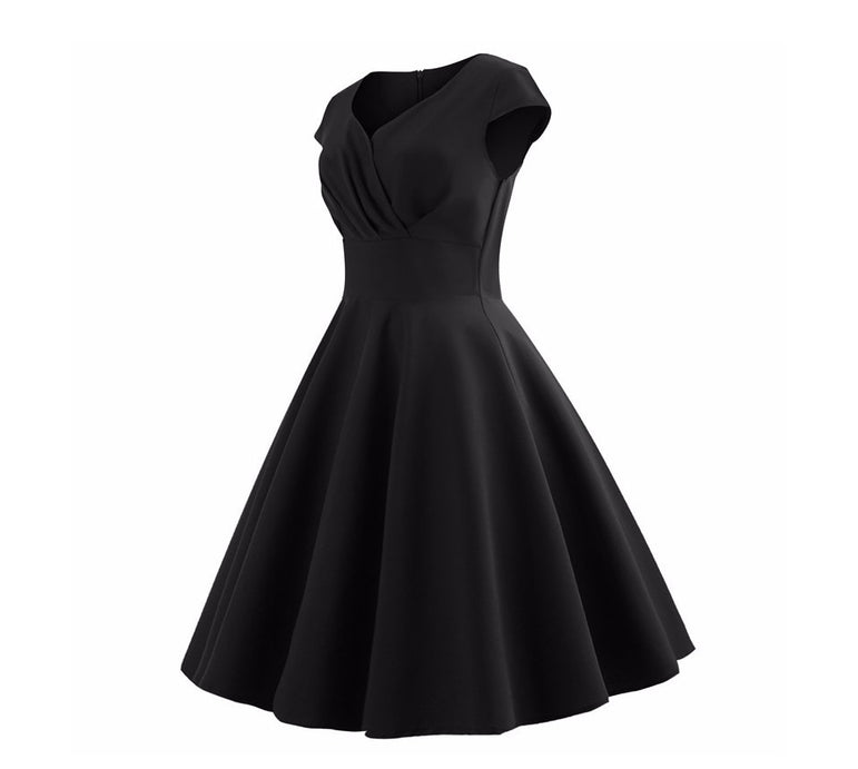 Cute Pink Summer Swing Vintage Dress