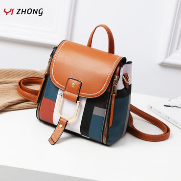Soft Touch Multi-Function Small Backpack