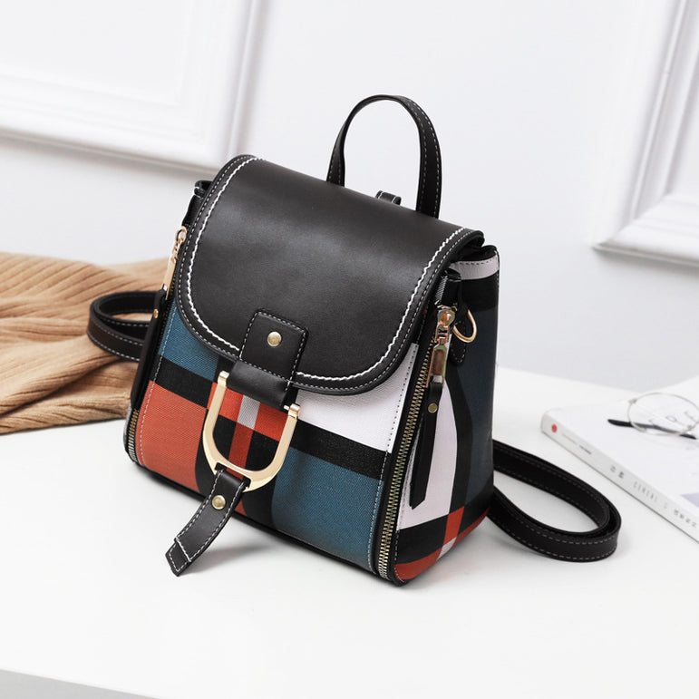 Soft Touch Multi-Function Small Backpack