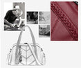Genuine Leather Tote Tassel Shoulder Bags