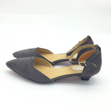 Sexy Women Buckle Strap Low Heels Pumps