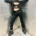 Zipper Streetwear Women Casual Harem pants