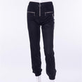 Zipper Streetwear Women Casual Harem pants