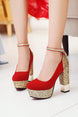 Top Quality High Heels Wedding Bride Shoes