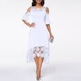 Vintage Sleeveless Lace Party Dress