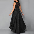 Vintage Sleeveless Lace Party Dress