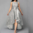 Vintage Sleeveless Lace Party Dress