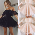 Lace Summer Prom Off Shoulder Party Wedding Dress