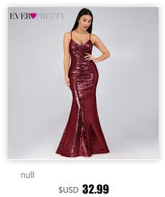 Sleeveless Mermaid Burgundy Long Evening Dresses