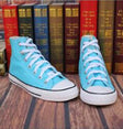 Women Girls Top Canvas Designer Athletic Sneakers