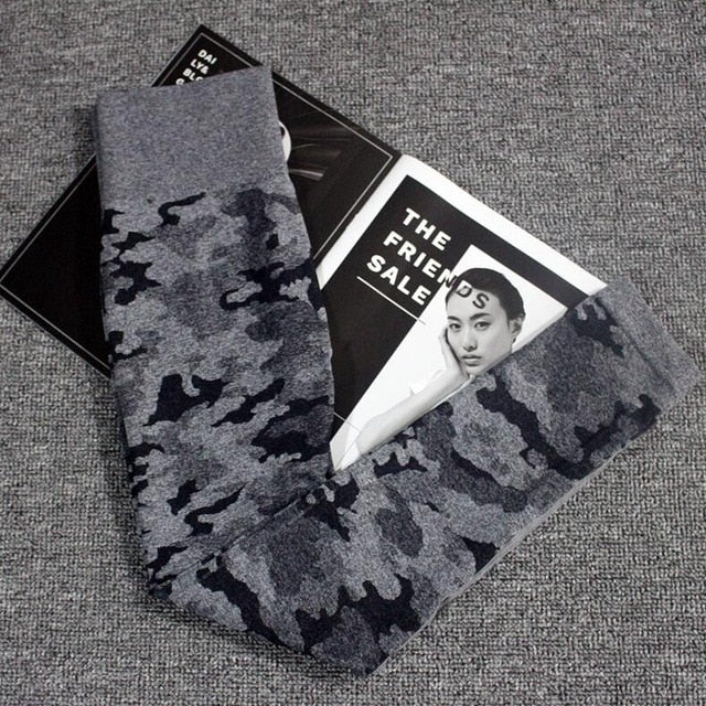 Camouflage Yoga Set Gym Fitness Clothing