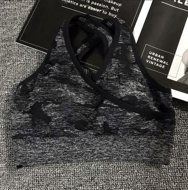 Camouflage Yoga Set Gym Fitness Clothing