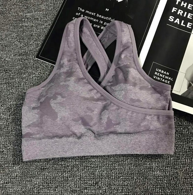 Camouflage Yoga Set Gym Fitness Clothing