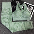 Camouflage Yoga Set Gym Fitness Clothing