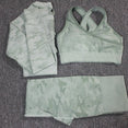 Camouflage Yoga Set Gym Fitness Clothing
