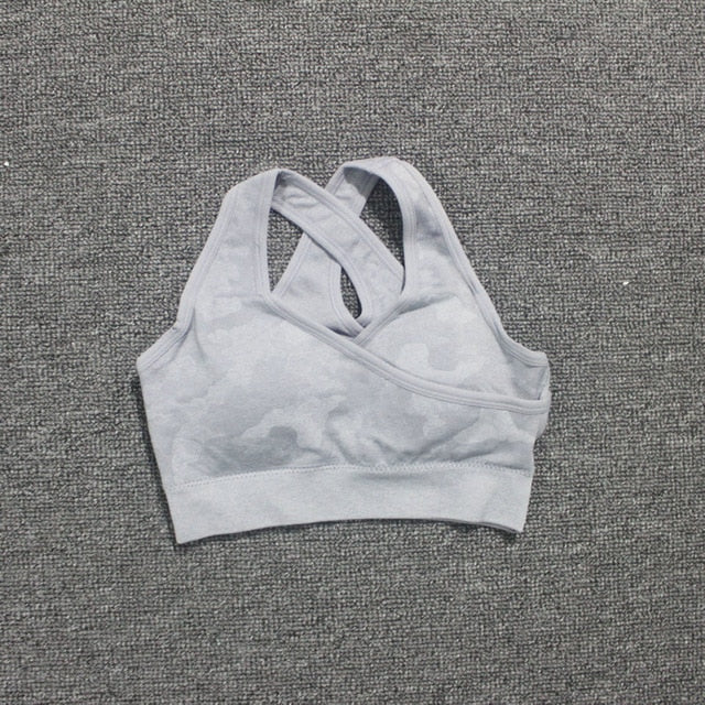 Camouflage Yoga Set Gym Fitness Clothing