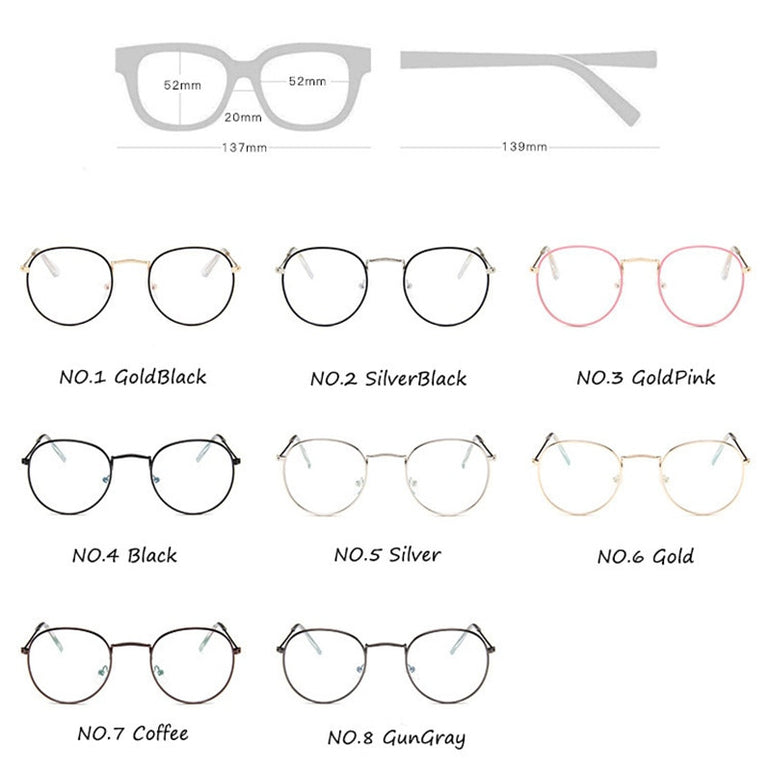 Mirror Metal Women Vintage Sunglasses