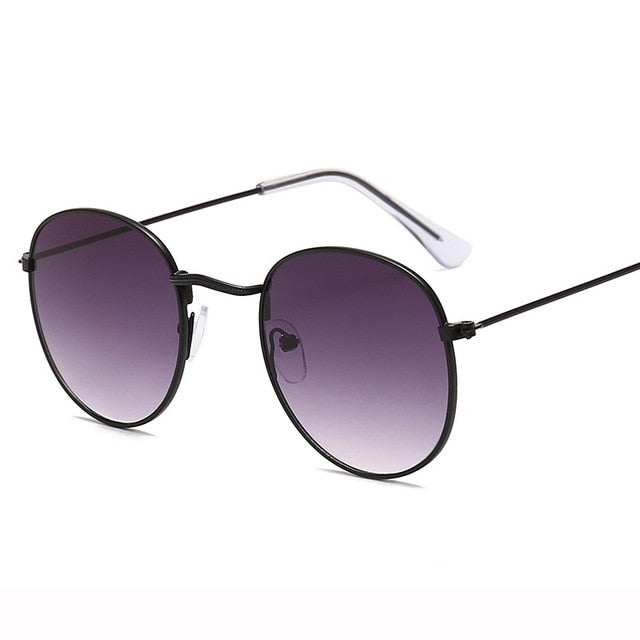 Mirror Metal Women Vintage Sunglasses