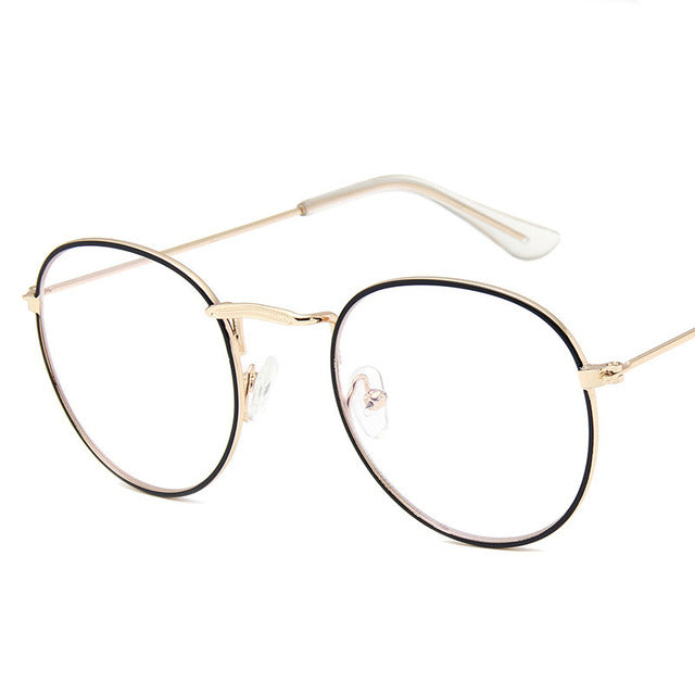 Mirror Metal Women Vintage Sunglasses