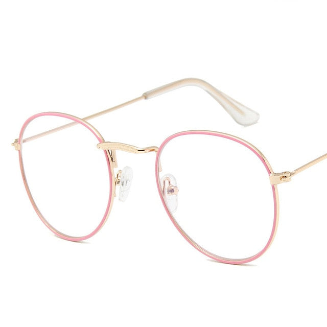 Mirror Metal Women Vintage Sunglasses