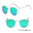 Mirror Metal Women Vintage Sunglasses
