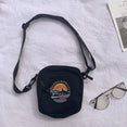 Canvas Cell Phone Simple Small Crossbody Bags