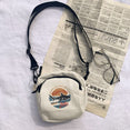 Canvas Cell Phone Simple Small Crossbody Bags
