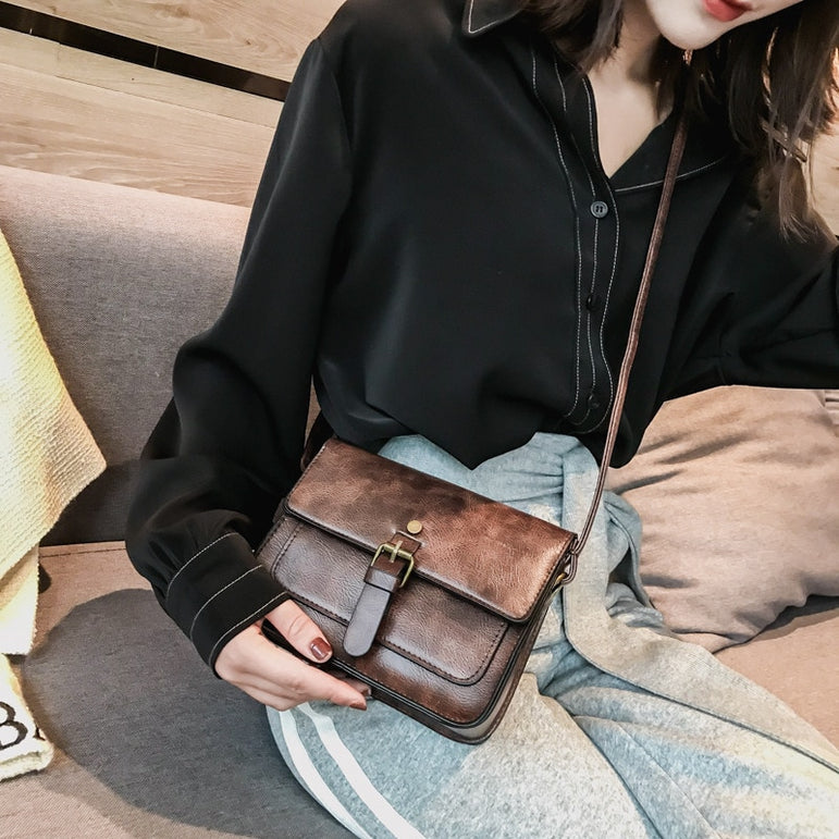 Flap Fashion Casual Leather Shoulder Bags