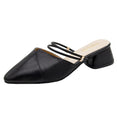 Party Women Mules Slipper Pointed Toe Sandals