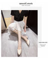 Party Women Mules Slipper Pointed Toe Sandals