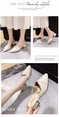 Party Women Mules Slipper Pointed Toe Sandals
