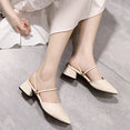 Party Women Mules Slipper Pointed Toe Sandals