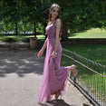 Weddings Party Guest Dust Pink Bridesmaid Dresses