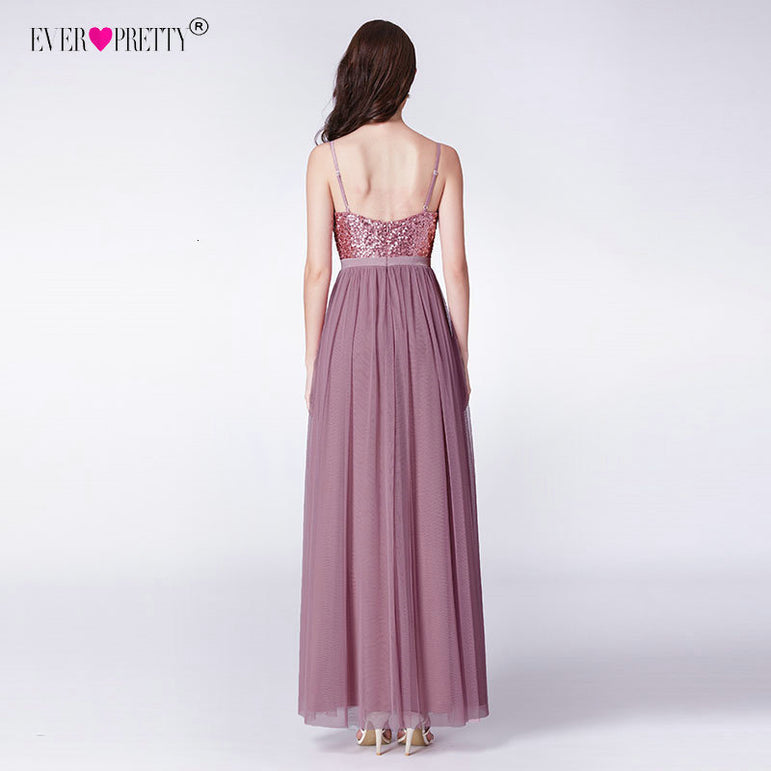 Weddings Party Guest Dust Pink Bridesmaid Dresses