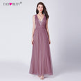 Weddings Party Guest Dust Pink Bridesmaid Dresses