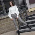 Vintage Lantern Sleeve Thicken Women Shirt Blouses